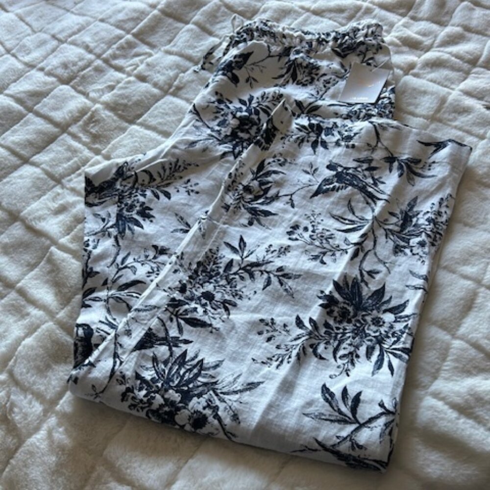 Charter Club Luxury Linen Pants - Size L